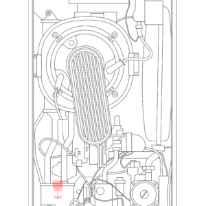176863 - IDEAL - Vogue - C26 - Diverter Valve Cartridge